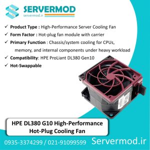 فن سرور HPE High Performance DL380 Gen10