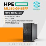 عکس اینفوگرافی سرور HPE ProLiant ML350 Gen9