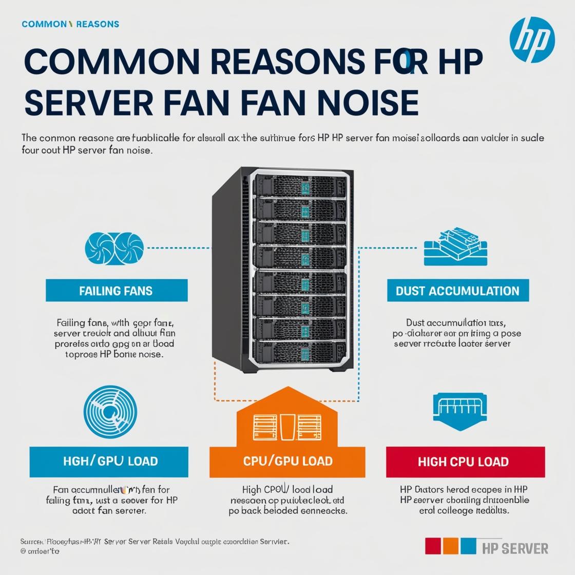 دلایل صدای فن سرور HPE