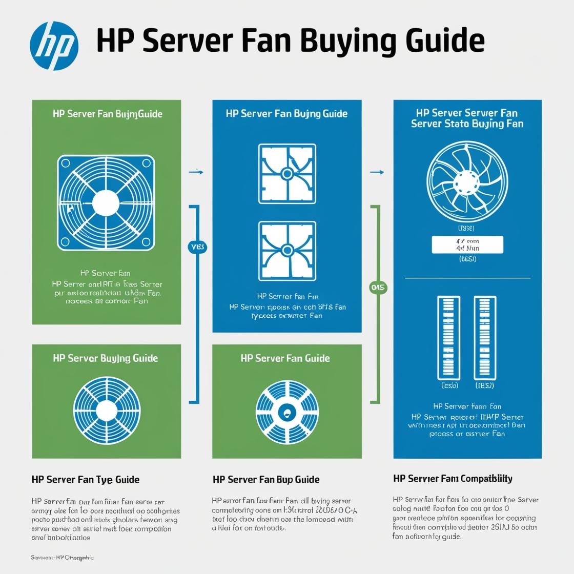 راهنمای خرید انواع فن سرور hp