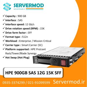 Hdd hp 900GB 15K 12g