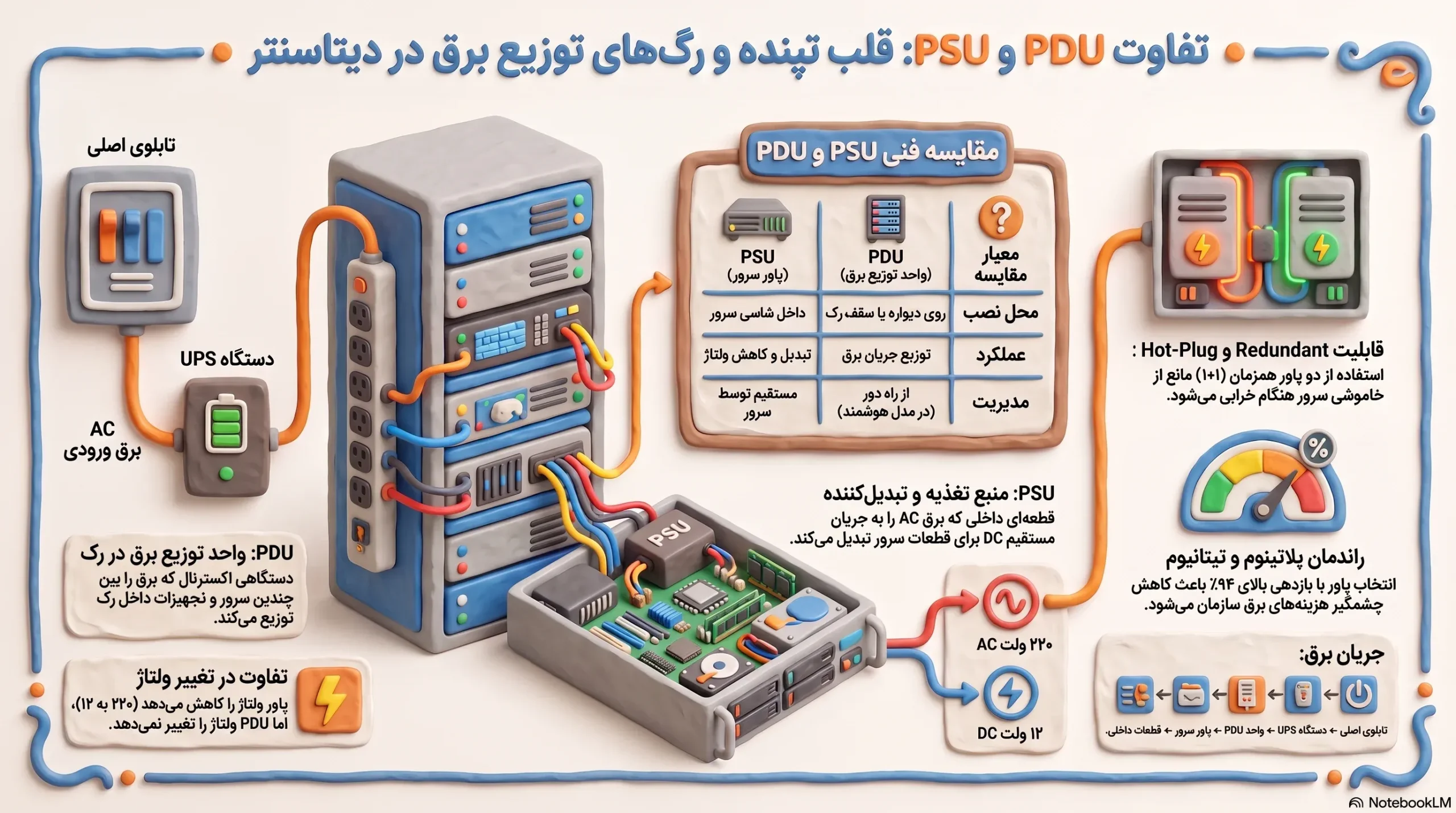 معرفی PDU و PSU